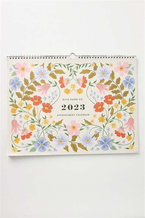 Rifle Paper Co Wall Calendar 2023